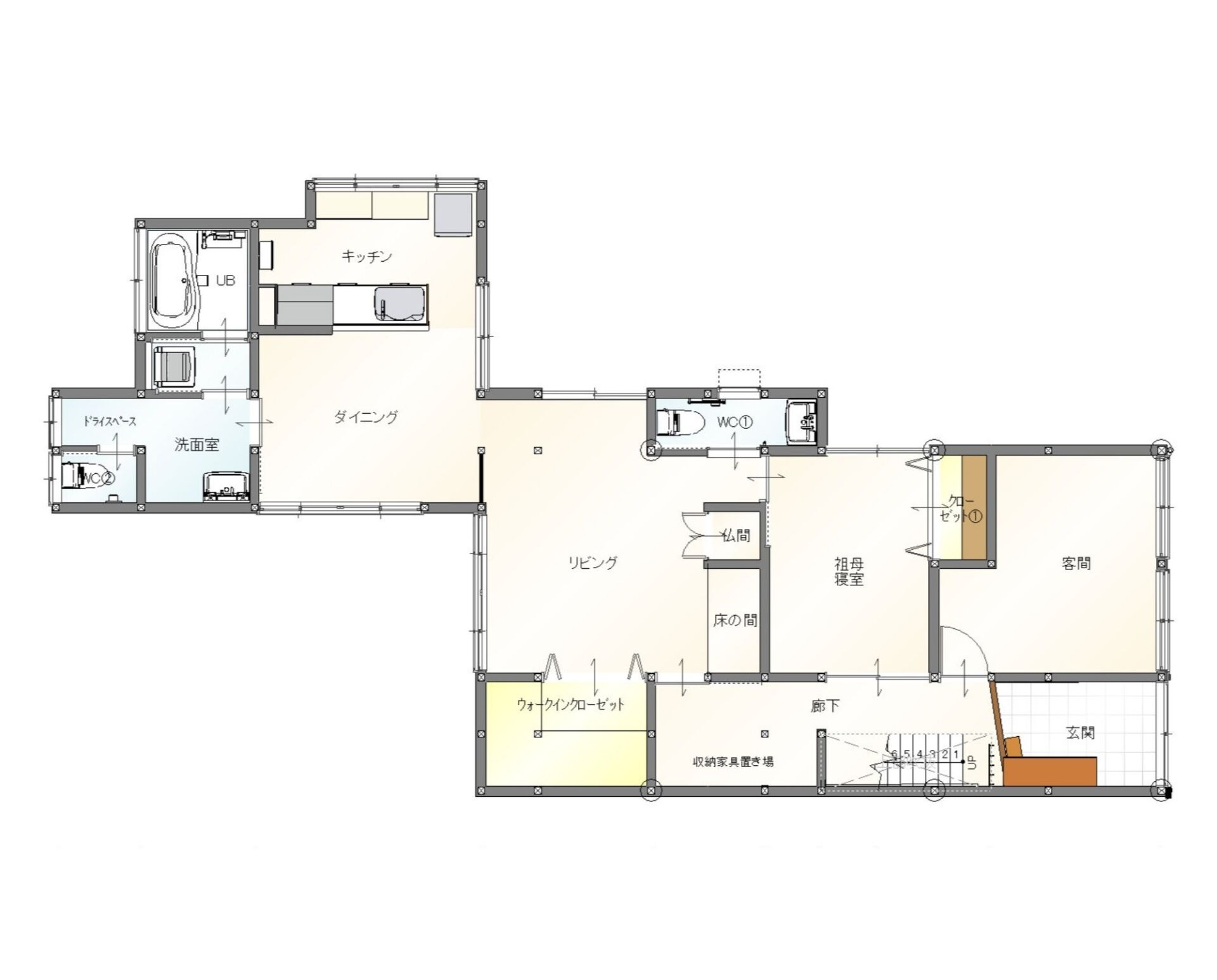 平面図（after）