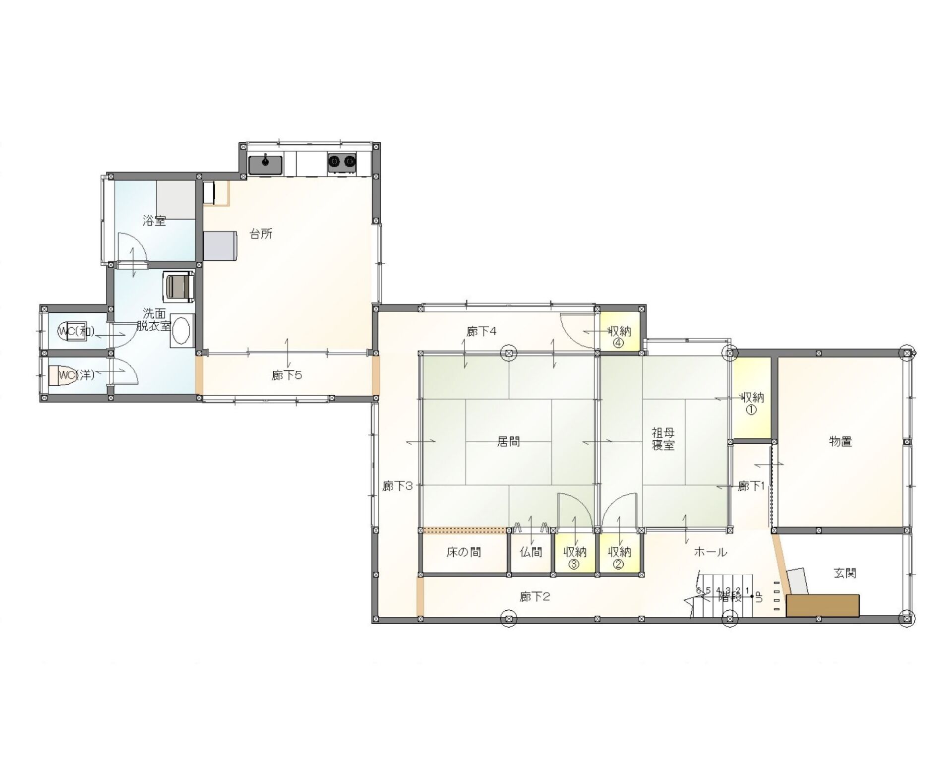平面図（before）