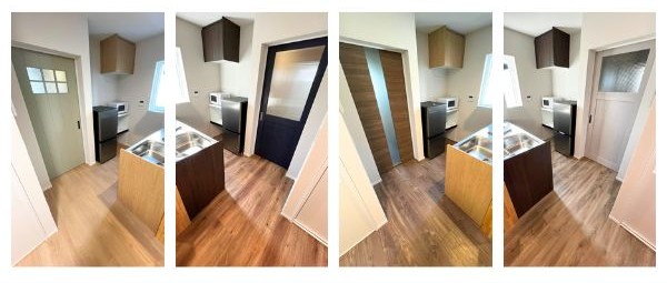 社員寮 LDK建具・フローリング