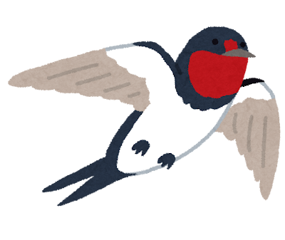 ツバメのイラスト