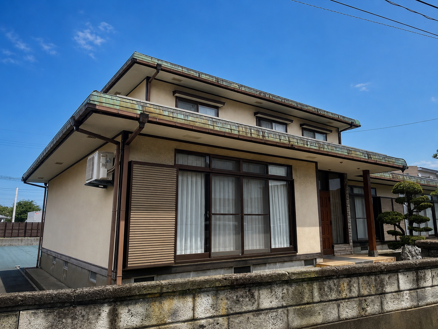 外壁 塗装前②