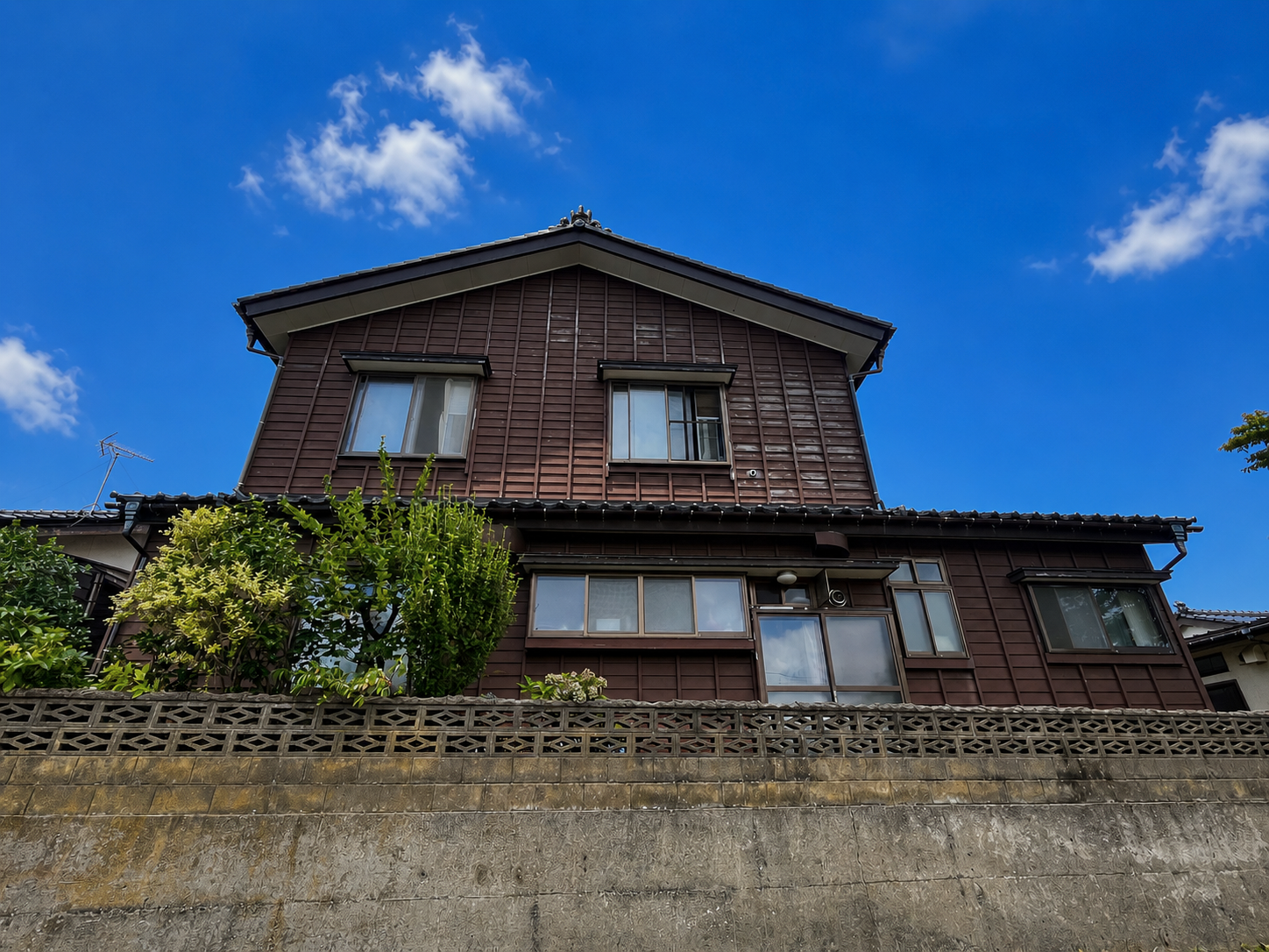 外壁 塗装前①