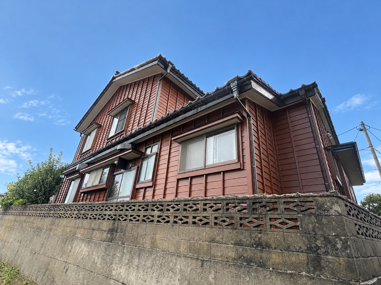 外壁 塗装後②