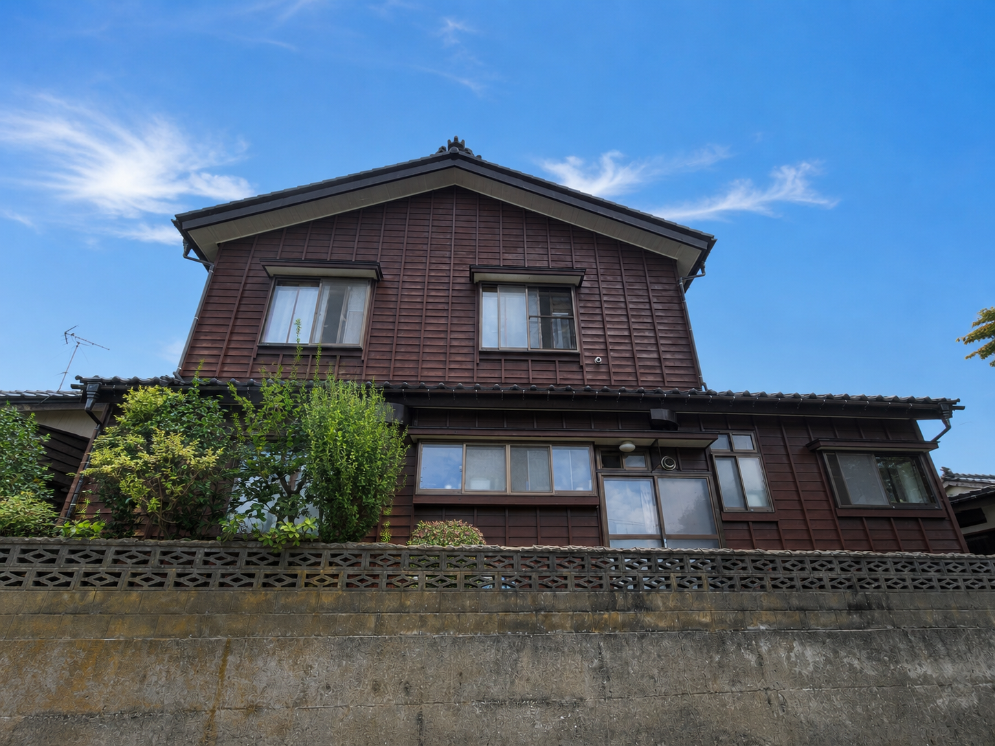 外壁 塗装後①
