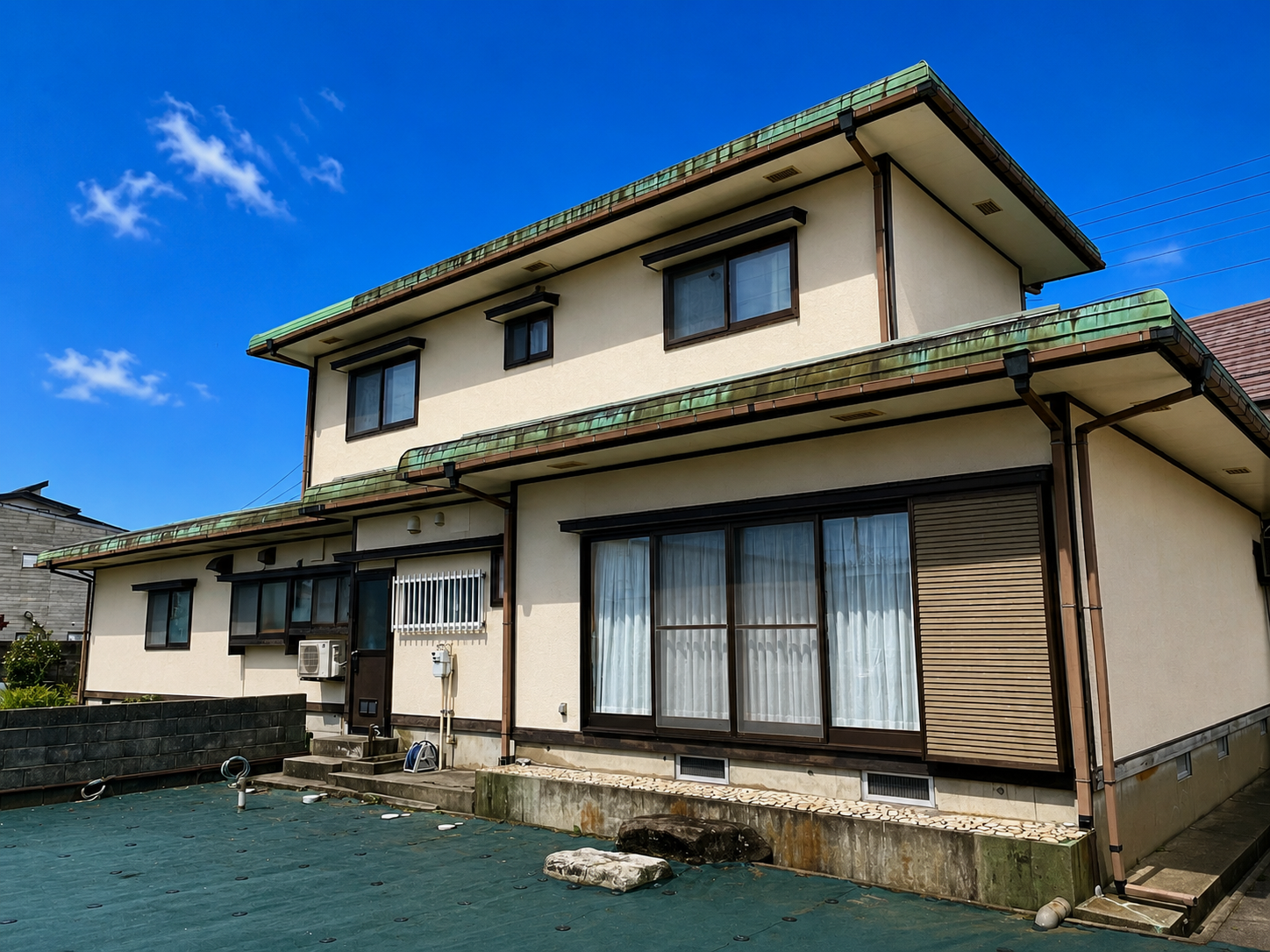 外壁 塗装後④