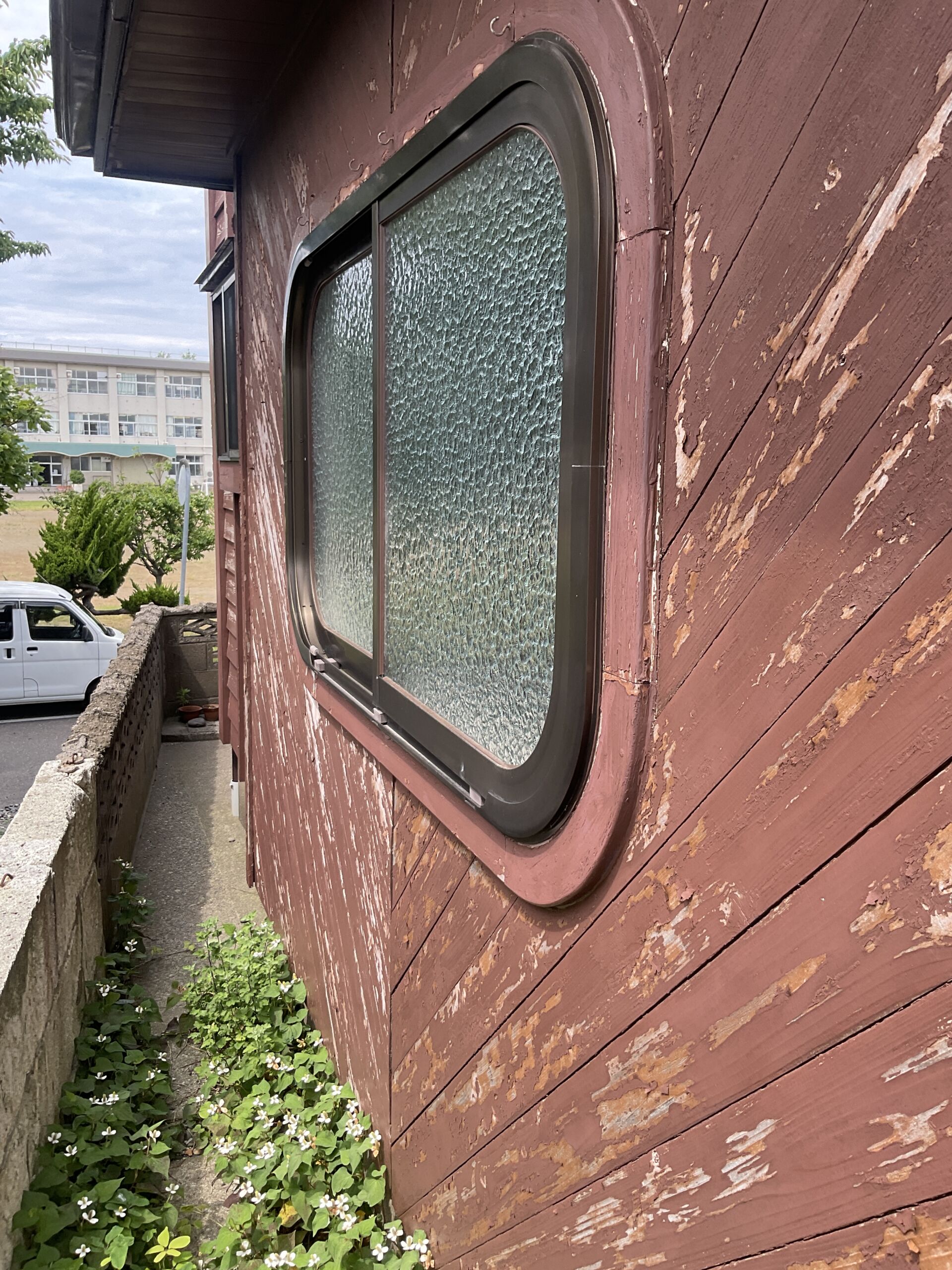 外壁 塗装前④